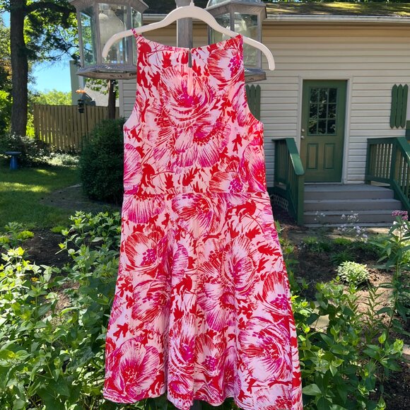 Ann Taylor Size 0 flowered summer dress - Picture 5 of 5